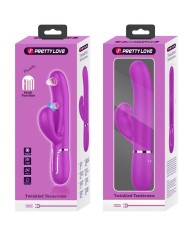 PRETTY LOVE PERLITA MULTIFUNCTION 3 IN 1 G SPOT VIBRATOR VIOLET