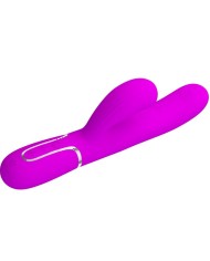 PRETTY LOVE PERLITA MULTIFUNCTION 3 IN 1 G SPOT VIBRATOR VIOLET