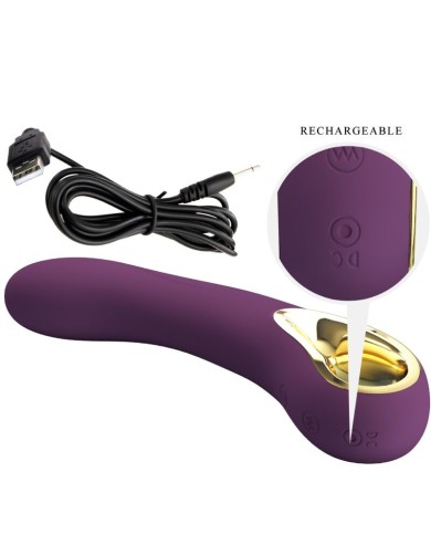 PRETTY LOVE ETHAN RECHARGEABLE VIBRATOR LILA