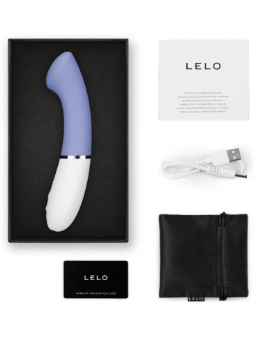 LELO GIGI 3 G SPOT VIBRATOR BLUE