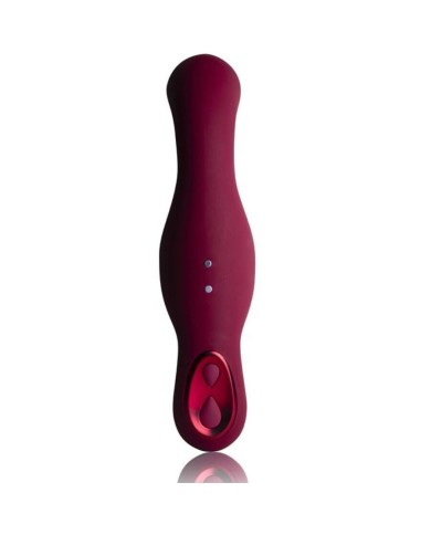ROCKS OFF RUBY GLOW BLUSH RED G SPOT VIBRATOR