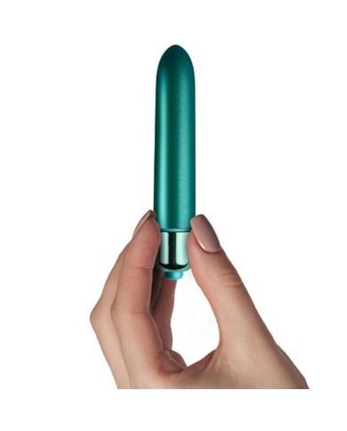 ROCKS OFF VIBRATING BULLET TOUCH OF VELVET PEACOCK PETALS
