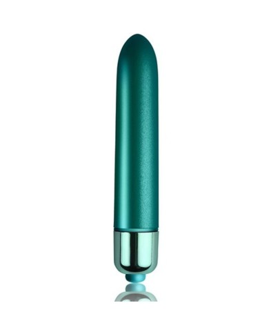 ROCKS OFF VIBRATING BULLET TOUCH OF VELVET PEACOCK PETALS