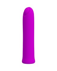 PRETTY LOVE CURTIS MINI SUPER POWER VIBRATOR 12 VIOLET SILICONE VIBRATIONS