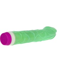 BAILE WAVES OF PLEASURE VIBRATOR 23 CM GREEN