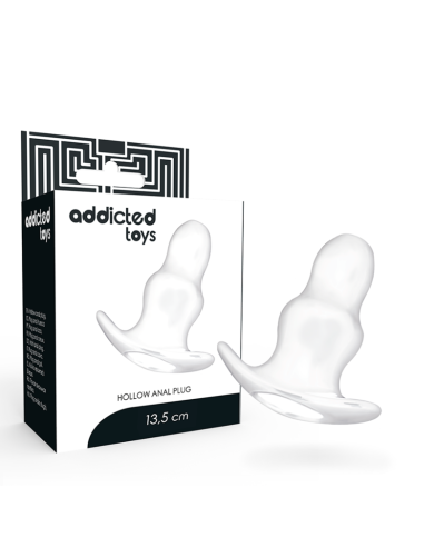 ADDICTED TOYS DILATADOR ANAL GRANDE 13 CM TRANSPARENTE