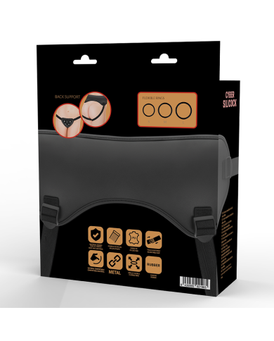 CYBER SILICOCK ARNES CON 3 ANILLAS SILICONA