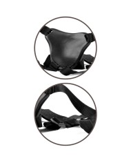 KING COCK ELITE KIT ARNES AJUSTABLE DELUXE ANILLO CON TESTICULOS DILDO 203 CM