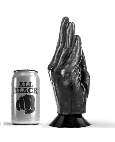 ALL BLACK DILDO FISTING 21 CM