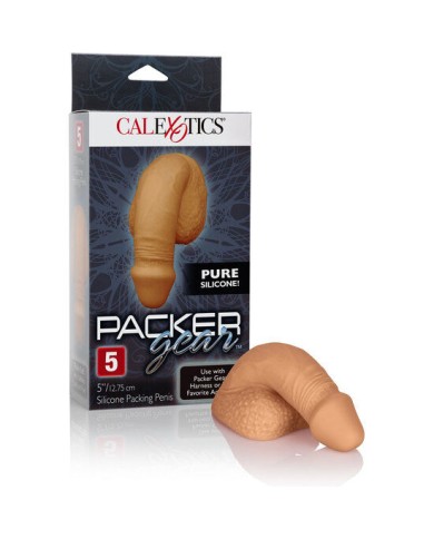 CALEXOTICS PACKING PENIS PENE DE SILICONA 1275CM CARAMELO