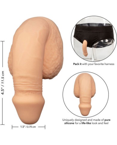 CALEXOTICS PACKING PENIS PENE DE SILICONA 1275CM NATURAL