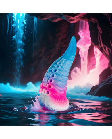 EPIC PHORCYS DILDO TENTACULO AZUL TAMANO PEQUENO