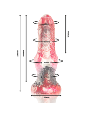 EPIC HELIOS DILDO CON TESTICULOS CALOR Y EXTASIS
