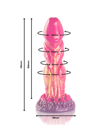 EPIC CERBERUS DILDO FUEGO MITOLOGICO