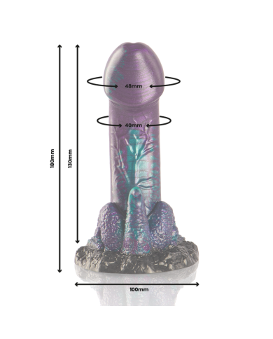 EPIC BASILISK DILDO DOBLE PLACER ESCAMOSO TAMANO PEQUENO