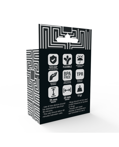 ADDICTED TOYS SET 3 ANILLOS PENE NEGRO ADDICTED TOYS SET 3 ANILLOS PENE NEGRO