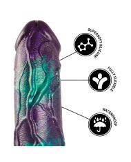 EPIC BASILISK DILDO DOBLE PLACER ESCAMOSO TAMANO GRANDE