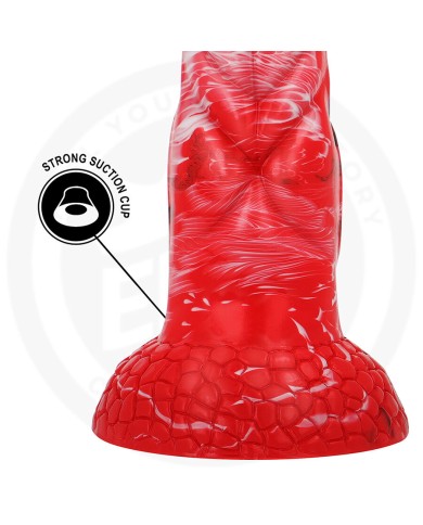 EPIC AGNIS DILDO FUEGO CARMESI