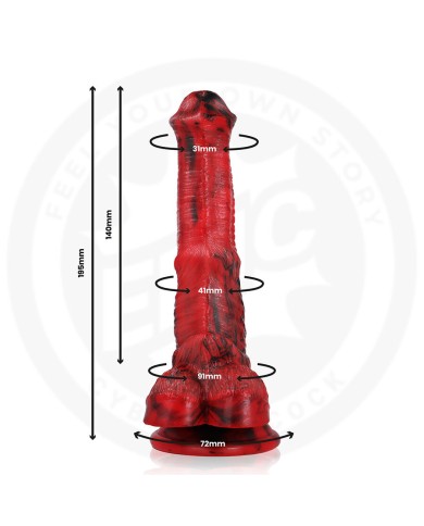 EPIC VULCANUS DILDO DRAGON DE LA NOCHE