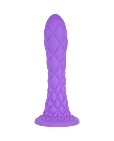 SILEXD DREAMY DILDO FANTASY SILICONA LIQUIDA TERMOREACTIVO VIOLETA 185 CM