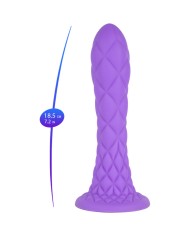 SILEXD DREAMY DILDO FANTASY SILICONA LIQUIDA TERMOREACTIVO VIOLETA 185 CM