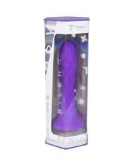 SILEXD DREAMY DILDO FANTASY SILICONA LIQUIDA TERMOREACTIVO VIOLETA 185 CM