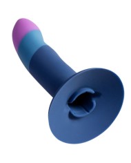 ROMP PICCOLO DILDO SILICONA CON VENTOSA TRICOLOR 14 CM