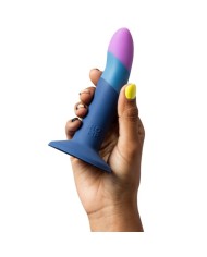 ROMP PICCOLO DILDO SILICONA CON VENTOSA TRICOLOR 14 CM