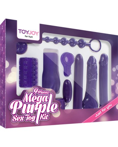 TOYJOY JUST FOR YOU MEGA PURPLE SEX TOY KIT