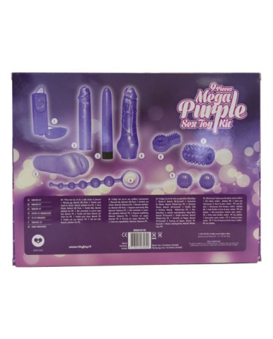 TOYJOY JUST FOR YOU MEGA PURPLE SEX TOY KIT