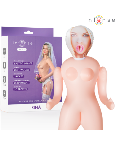 INTENSE DOLLS IRINA MUNECA HINCHABLE CON TRES ORIFICIOS