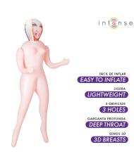 INTENSE DOLLS IRINA MUNECA HINCHABLE CON TRES ORIFICIOS