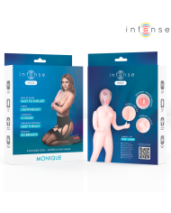 INTENSE DOLLS MONIQUE MUNECA HINCHABLE CON TRES ORIFICIOS