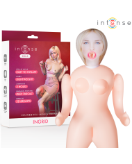 INTENSE DOLLS INGRID MUNECA HINCHABLE CON TRES ORIFICIOS