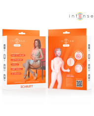 INTENSE DOLLS SCARLETT MUNECA HINCHABLE CON TRES ORIFICIOS