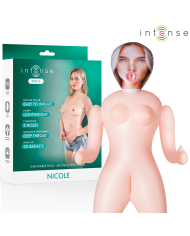 INTENSE DOLLS NICOLE MUNECA HINCHABLE CON TRES ORIFICIOS