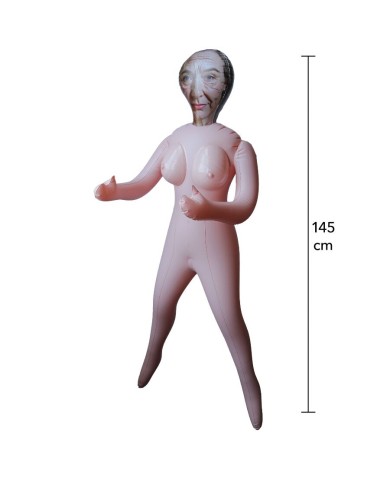 HIDDEN DESIRE HORNY GRANNY MUNECA INFLABLE 145 CM
