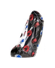 ALL BLACK DILDO REALISTICO 18 CM