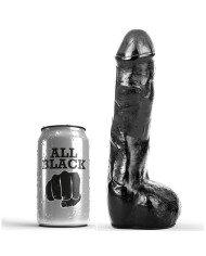 ALL BLACK PENE REALISTICO ANAL 20 CM