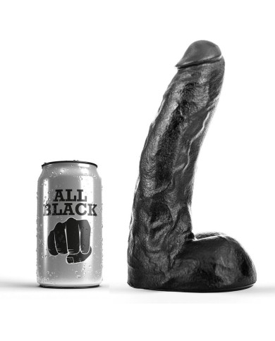 ALL BLACK DONG 22 CM
