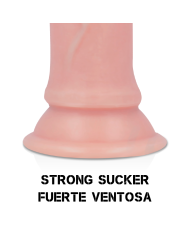 ROCKARMY TIGER DILDO REALISTA DUAL DENSITY14 CM O 446 CM