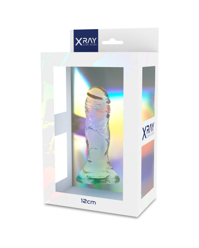 X RAY CLEAR DILDO TRANSPARENTE 12 CM O 26 CM