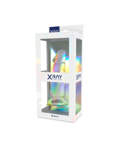 XRAY CLEAR DILDO TRANSPARENTE 165CM X 4CM