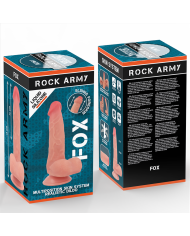 ROCKARMY FOX DILDO REALISTA DDUAL DENSITY LIQUID SILICONE 19 CM O 32 CM