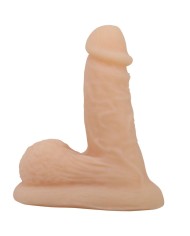 PRETTY LOVE WILDON DILDO ULTRA REALISTICO Y ELASTICO 10 CM NATURAL