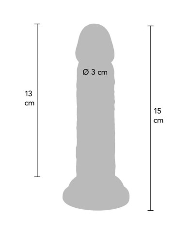 GET REAL PENE REALISTICO DELUXE 15 CM