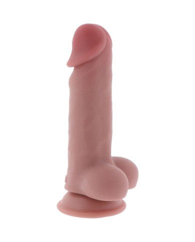 GET REAL PENE REALISTICO DELUXE CON TESTICULOS EXTRA GRUESO 17 CM