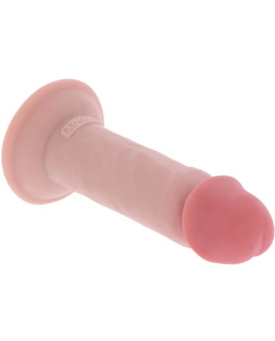 GET REAL DILDO DELUXE DONG GRUESO DE DOBLE DENSIDAD TPE 15 CM