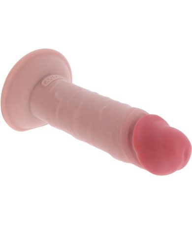 GET REAL DILDO DELUXE DONG GRUESO DE DOBLE DENSIDAD TPE 20 CM