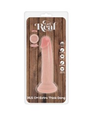 GET REAL DILDO DELUXE DONG GRUESO DE DOBLE DENSIDAD TPE 355 CM